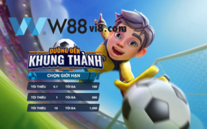 Đường đến khung thành tại w88