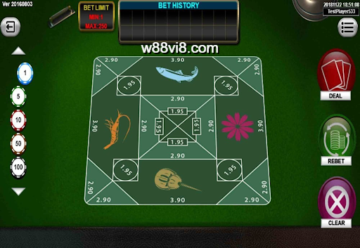Bàn chơi game Belangkai tại W88